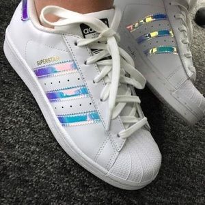 Adidas Holographic Superstars *rare